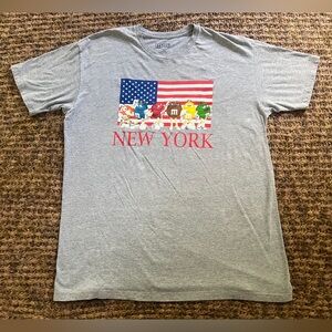 M&M's, New York 2013 Men’s T-shirt, XL, grey